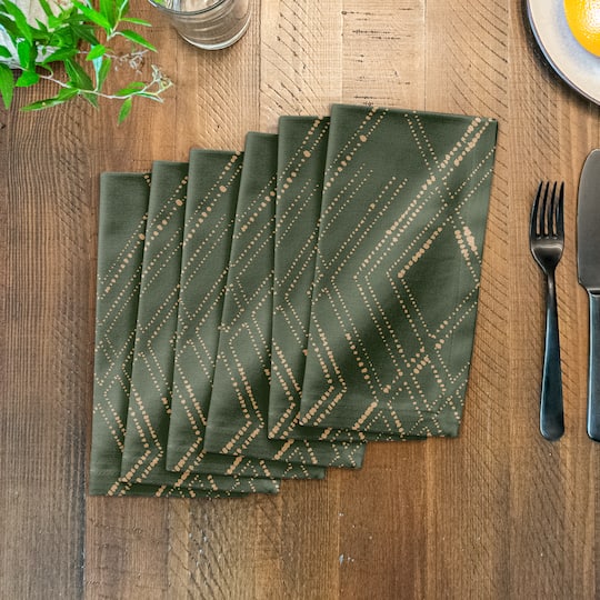 Diamond Cotton Twill Napkin